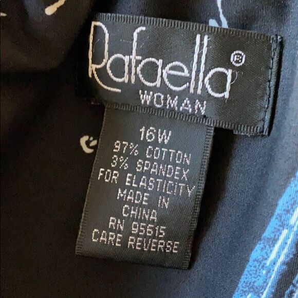 Rafaella Print A Line Skirt - Picture 4 of 5